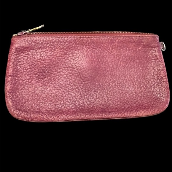 Cartier Must Line Burgundy Leather Coin Purse with Gold Hardware - Picture 5 of 10